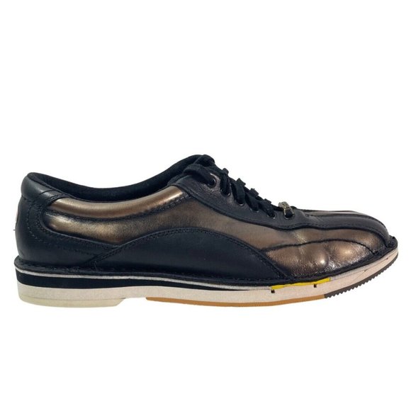 Men's Dexter Bowling Shoes Black/Copper Size 14 B775-1 - Picture 3 of 13